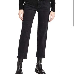 Paige Maternity Black Women's Jeans